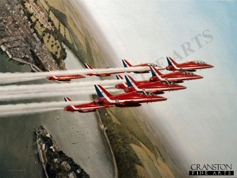 The Red Arrows by Gerald Coulson [Print]