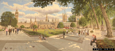 Parliament Square by Graeme Lothian. [Original Painting]