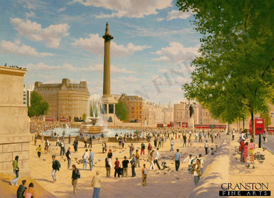 Trafalgar Square by Graeme Lothian. [Original Painting]