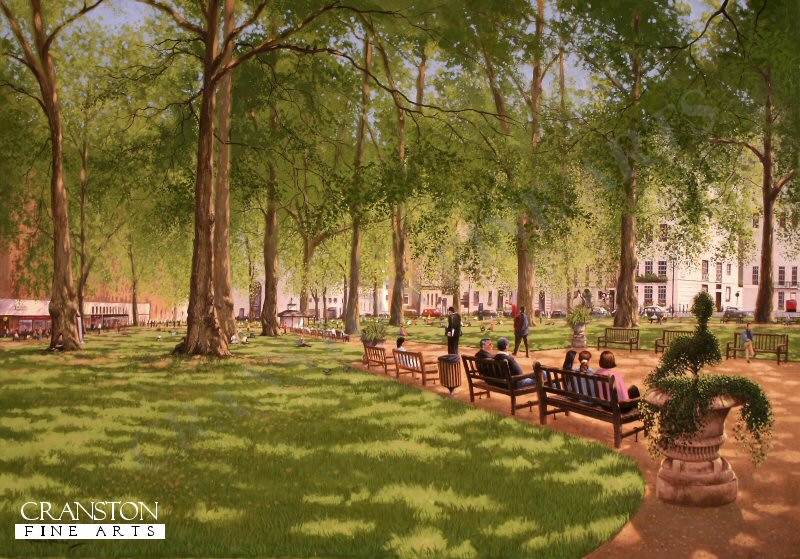 Berkeley Square by Graeme Lothian. [Original Painting]