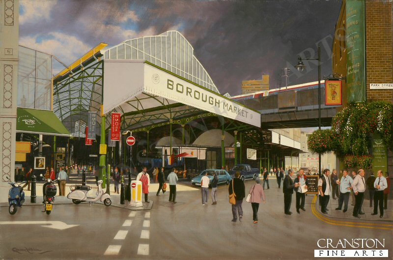 Borough Market by Graeme Lothian. [Original Painting]