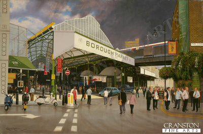 Borough Market by Graeme Lothian. [Original Painting]
