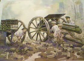 Royal Horse Artillery, World War One by Gordon Wilson [Original Painting]