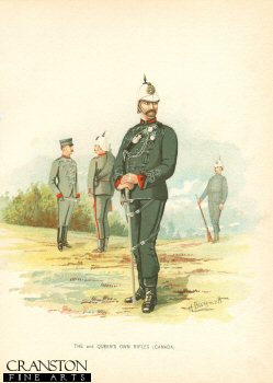 The 2nd Queens Own Rifles (Canada) by H Bunnett [Antique]