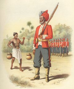 1st Madras Pioneers by H Bunnett [Antique]