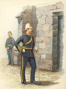 Halifax Garrison Artillery by H Bunnett [Antique]