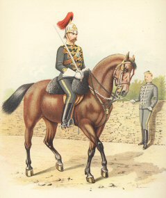 The 6th Regiment of  Cavalry (Hussars, Canada) by H Bunnett [Antique]