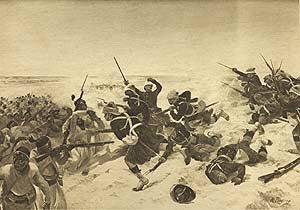 Battle of Tel-El-Kebir, 1882 by Henry Dupray [print]