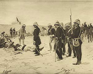 Capture of Magdala, 1868 by Henry Dupray. [Antique]