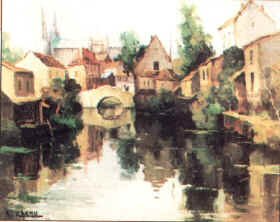 Chartres by Lucien L Chenu. [print]