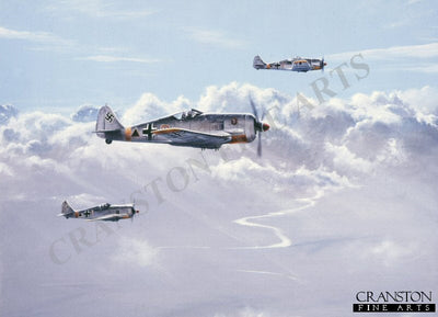 Fw190s by Ivan Berryman. [Postcard]