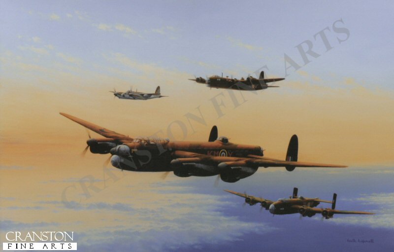 Bombers by Keith Aspinall [Print]