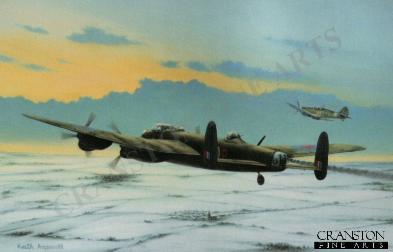Last One Home by Keith Aspinall. [Postcard]