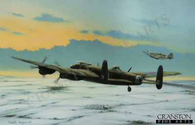 Last One Home by Keith Aspinall. [Postcard]