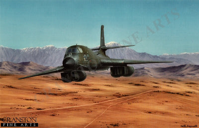 Desert Thunder by Keith Aspinall. [print]