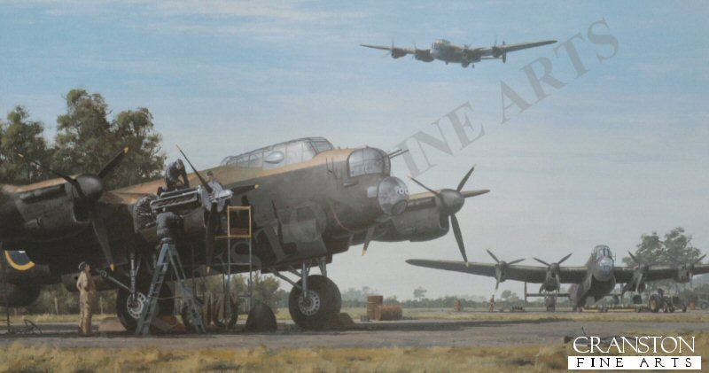 Lancasters by Keith Woodcock. [Postcard]