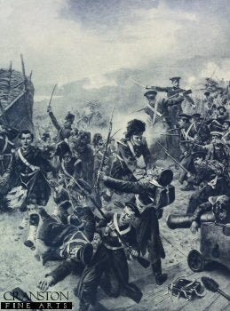 Battle of Alma by Robert Hillingford [Antique]