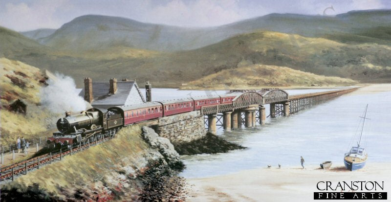 Barmouth Bridge by Barry Price. [Print]