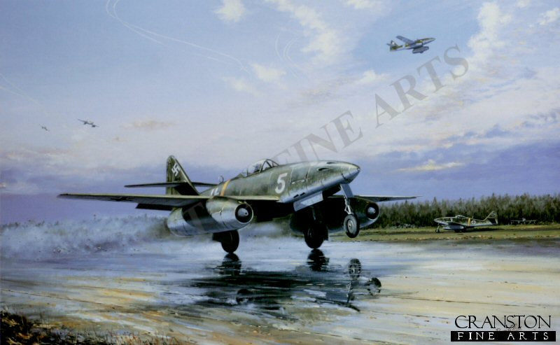 Luftwaffe Messerschmitt Me262A-1a by Barry Price. [Print]