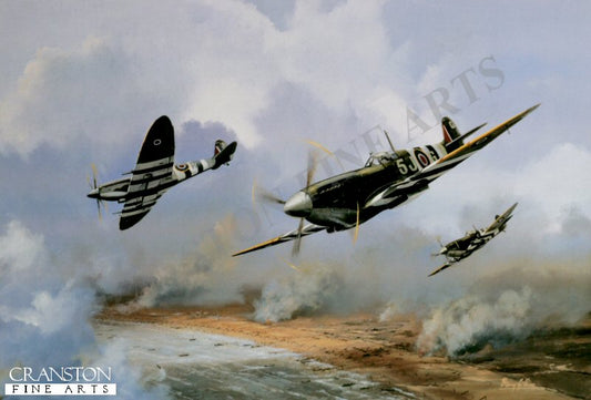 D-Day Spitfires by Barry Price. [Print]