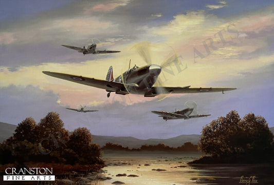Spitfires at Dawn by Barry Price. [Print]