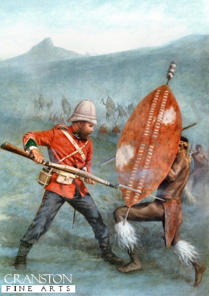 Isandlwana 1879 by Stuart Liptrot. [Print]