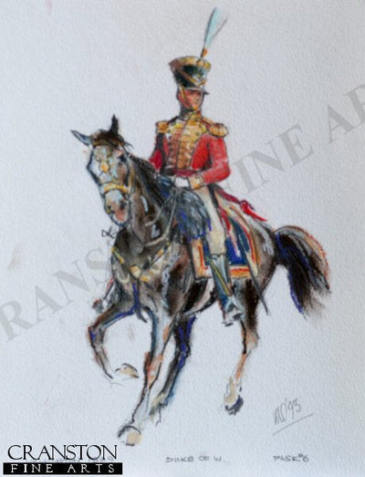 Duke of Wellington, 1829 by Mark Churms. [Original Painting]