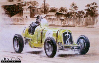 ERA Nuffield Trophy at Donington by Bob Murray [print]
