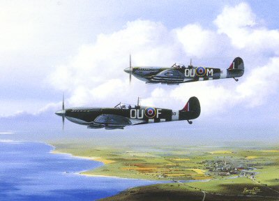 Selection of 3 Normandy landings RAF Aviation Prints by Barry Price [Multipack]