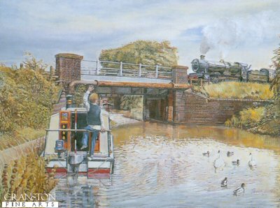 Canal Crossing by Kevin Parrish. [print]