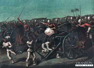 The Charge of the Household Calvary at Kassassin by Richard Simkin [Postcard]