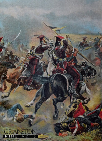 The Light Horse at Wagram by Henry Dupray [Postcard]
