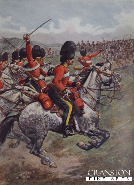 The Charge of the Heavy Brigade at Balaclava by Archibald Forbes [Postcard]