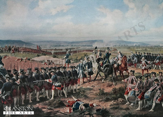 The Battle Of Fontenoy by Henri Félix Emanuel Philippoteaux [Postcard]