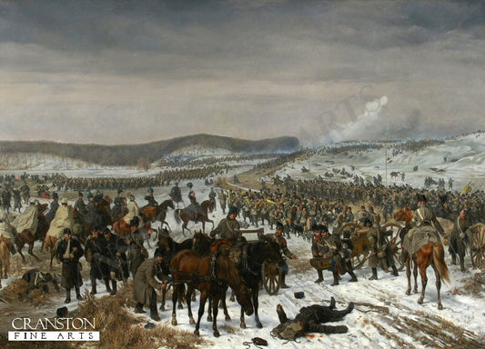 The Battle of Oeversee on 6th February 1864 by Fritz L' Allemand [Postcard]