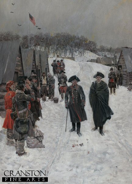 Washington and Von Steuben at Valley Forge by Howard Pyle [Postcard]