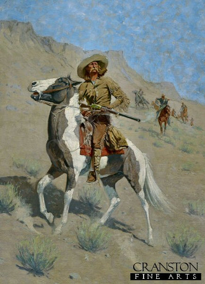 The Scout by Frederic Remington. [Postcard]