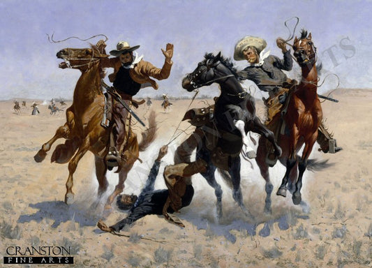 Aiding A Comrade by Frederic Remington [Postcard]