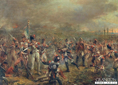 La Garde Recule! by Robert Hillingford [Postcard]