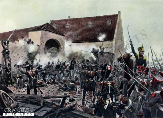 The Storming of La Haye Saint By Richard Knotel [Postcard]