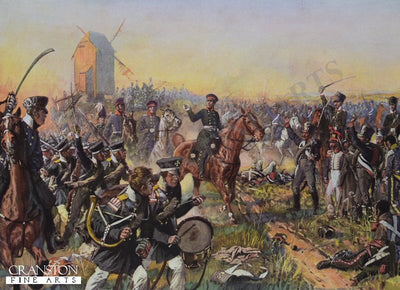 On The Battlefield of Dennewitz on September 6th, 1813 By Richard Knotel [Postcard]