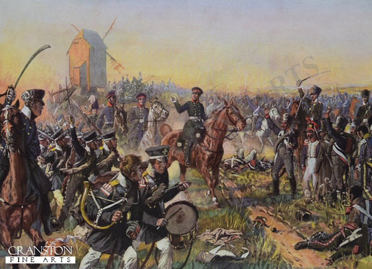 On The Battlefield of Dennewitz on September 6th, 1813 By Richard Knotel [Postcard]