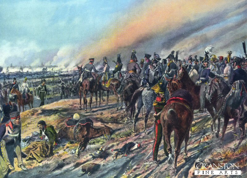 Shwarzenberg and the Allied Princes on the Monarch's Hill By Richard Knotel [Postcard]