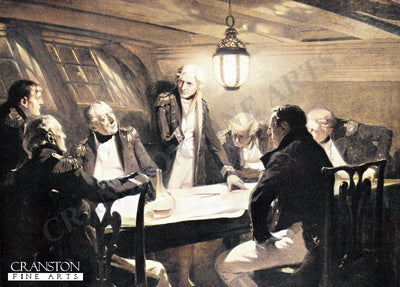 The Night Before Trafalgar By Fred Roe  [Postcard]