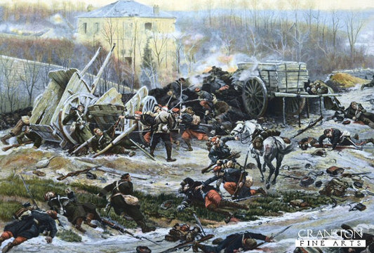 The Battle of Champigny, 30 November 1870 by Alphonse de Neuville [New Print Edition]