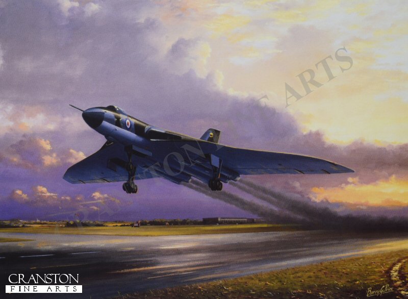 R.A.F Vulcan Mk B2 by Barry Price [Greetings Card]