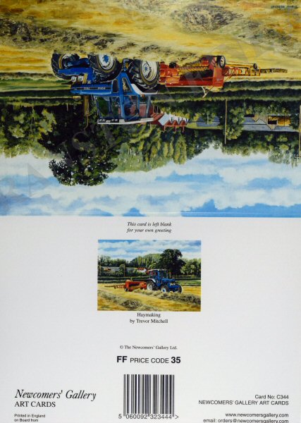 Haymaking by Trevor Mitchell [Greetings Card]