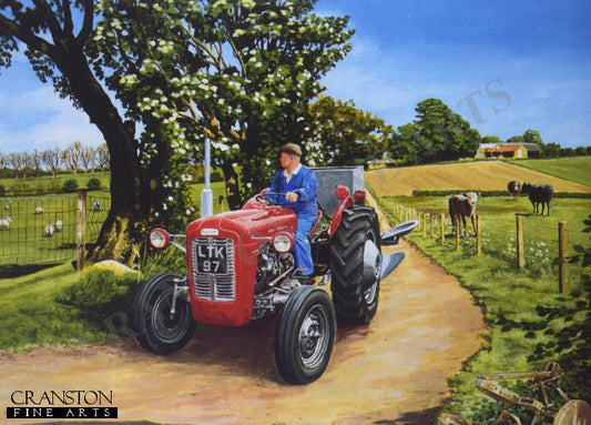 Rod Ferguson FE35 by Trevor Mitchell [Greetings Card]