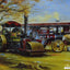 Steam Traction Rally by David Weston [Greetings Card]