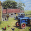 Farmyard Fordson by David Weston [Greetings Card]